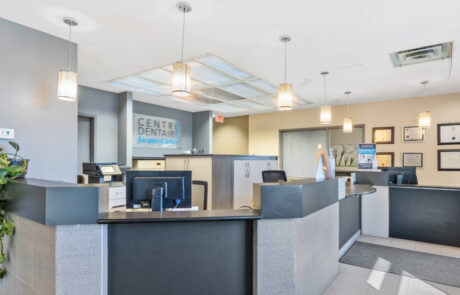 Réception Centre dentaire Jacques-Cartier